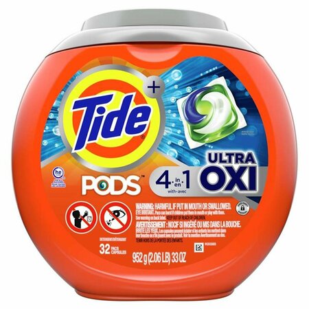 VORTEX Ultra Oxi Original Scent Laundry Detergent Pod, 128PK VO3310240
